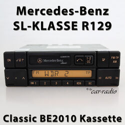 Original Mercedes Classic BE2010 Becker R129 Radio SL-Klasse W129 Kassettenradio