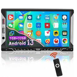 Doppel 2 Din 7" Autoradio Android 13.0 GPS NAVI WIFI Bluetooth FM RDS USB 1G+32G