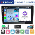 Autoradio 32GB 9" Android 13 Carplay DAB+ GPS Navi RDS Für Peugeot 407 2004-2011