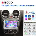 Für Opel Corsa C/D Zafira B Astra G H Autoradio Android 13 DAB+ Carplay GPS NAVI