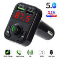 FM Transmitter Radio Audio MP3 Player USB Bluetooth Auto Ladegerät Adapter KFZ