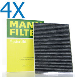 4x Mann-Filter Innenraumfilter Pollenfilter Filter Innenraumluft CUK 2040