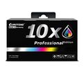 10x Eurotone PRO Tinte kompatibel für Brother LC1240BK LC1240C LC1240M LC1240Y