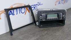 VW Polo 6R CD Radio Media Ablagefach Verkleidung 5M0035156B