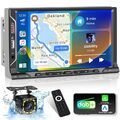 DAB+ Android 13 Doppel 2DIN Autoradio 1+32G GPS NAVI WIFI RDS 6*USB Carplay