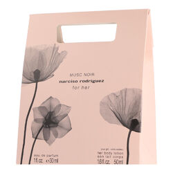 Narciso Rodriguez for her Musc Noir - Set mit Body Lotion 30ml-50ml