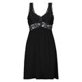 Hunkemöller Slipdress Gr. S Nachtkleid TOP Nachthemd NEU NEW Schwarz Nora Lace