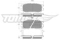 TOMEX Brakes Bremsbelagsatz, Scheibenbremse TX 15-44 für MITSUBISHI