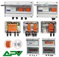 0% MwSt. SOLAR ANSCHLUSSKASTEN ÜBERSPANNUNGSSCHUTZ PV T2/T1+T2 AC/DC 1/2-STRINGS