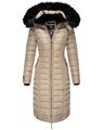 Navahoo Damen Winterjacke Steppmantel Parka Winter Lang Stepp Jacke Kapuze Umay