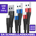 Ladekabel USB zu TYP C  5A Datenkabel für Samsung Huawei Xiaomi Schnellladekabel