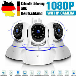 WIFI IP Kamera 1080P Wlan Überwachungskamera Webcam Nachtsicht Babyphone Camera