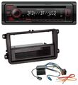 Kenwood MP3 CD USB Bluetooth DAB Autoradio für Skoda Fabia Octavia Rapid Roomste