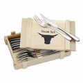 WMF Steakbesteck / Grillbesteck SET 12 teilig in Holzbox