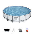 Bestway Swimming Frame Pool Schwimmbad Poolfolie Gartenpool Schwimmbecken 23062L