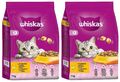 Whiskas Katzenfutter 1+ Trockenfutter für Katzen mit Huhn 2x7kg