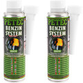 2x PETEC BENZINSYSTEM REINIGER KRAFTSTOFF ADDITIV 300 ml BENZIN SYSTEM ZUSATZ