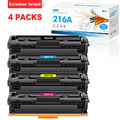 1-4 Toner Compatible with HP 216A W2410A LaserJet Pro MFP M183fw M182n Kein Chip