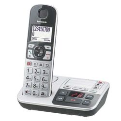 Panasonic KX-TGE520GS Seniorentelefon Anrufbeantworter schnurlos Festnetztelefon