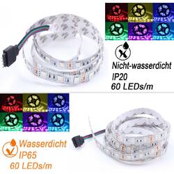 1M-30M LED Stripe RGB Leiste Streifen 5050 5630 Band Licht Leuchte Lichterkette