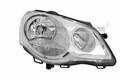 Scheinwerfer Links für VW Polo IV Stufenheck 2005-2012 TYC 20-0730-05-2