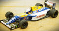 1:43 ONYX Rennwagen F1 Renault Williams FW 15C N" 2 TEST 1994 " Ayrton Senna "