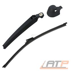 WISCHERARM+SCHEIBENWISCHER SET SET HINTEN FÜR VW GOLF PLUS 5M 5 1K POLO 6R 6C 9N### FÜR ALLE MOTOREN PASSEND // + ABDECKKAPPE ###