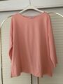 Schickes Damen Shirt Gr. 44/46 von TCM 3/4 Arm apricot Topzustand