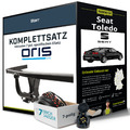 Für SEAT Toledo IV Typ KG3 Anhängerkupplung starr +eSatz 7pol 07.2015-jetzt Kit