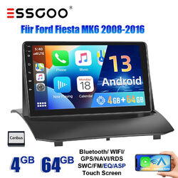 für Ford Fiesta MK6 bj. 2008-16 Autoradio Android 13 GPS Navi WIFI Carplay 4+64G