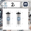 2x ORIGINAL® Ufi Ölfilter für Deutz-Fahr Agrotron Man E 2000 F 2000 F 90 Tga