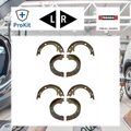 2x ORIGINAL® Ferodo Bremsbackensatz, Feststellbremse Hinten für Honda Cr-v III