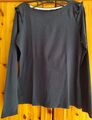 edc by Esprit - Shirt Langarm mit kl. Rüsche- Gr- L- dunkelblau -