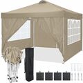 Faltpavillon 3x3m 3x6m Pavillion Gartenzelt Partyzelt Wasserdicht UV-Schutz 50+