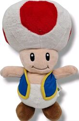 ⚡Super Mario Bros Mario Kart Brothers Toad Mushroom Pilz Plüschtier Stoff 30cm⚡