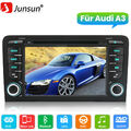 Für Audi A3 S3 RS3 8P 2003-2012 7" HD Autoradio DVD RDS CD BT DAB+ GPS Navi SWC