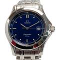 Omega Seamaster 120 Ref.2511.80 Datum Edelstahl Marineblau Silber Armbanduhr