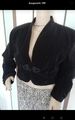 Bolero Kurz Blazer Samt Jacke Vintage S Oliver Gr 38/40