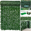 300x100cm Blätter Zaun Grün Sichtschutz Windschutz Zaun Garten Balkon Sonnen DHL