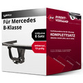 Anhängerkupplung starr + E-Satz 13pol universell für Mercedes B-Klasse 05-11 neu