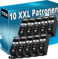 10x PGI-525BK TINTE PATRONEN für CANON IP4800 MG5100 MG5200 MG6100 MX715 MX895