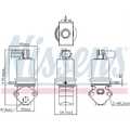 AGR-Ventil mit Dichtungen NISSENS 98179 für VW Golf IV Skoda Fabia I Combi