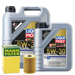 Motoröl 5W30 LIQUI MOLY Special Tec F 6L +MANN Ölfilter