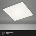 Briloner Rahmenloses LED Panel weiß 1xLED/24W Wandleuchte Deckenlampe