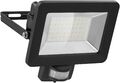 GOOBAY LED-Fluter mit Bewegungsmelder, 50W, 4250lm, 4000K, schwarz