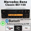 Original Mercedes Classic BE1150 MP3 Bluetooth Becker Radio CC A0038202986 Set