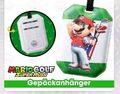 Nintendo Mario Golf Super Rush Gepäckanhänger Luggage Tag 