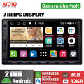 ATOTO S8 Standard 7" 2DIN Android Autoradio GPS Navi ChatGPT-AI Wireless CarPlay