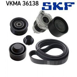 Keilrippenriemensatz SKF VKMA36138 für Renault Captur I