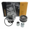 CONTI Zahnriemen + Rollen + Wasserpumpe AUDI A3 2,0 FSI VW PASSAT TOURAN 2,0 FSI